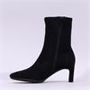 Wonders Vita High Heel Stretch Boot - Black Stretch